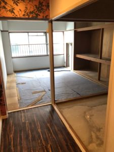 リフォーム中・大阪市戸建