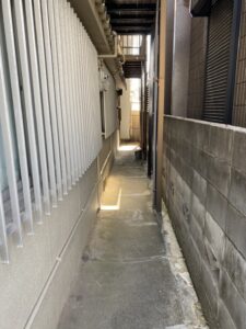 愛知県訳あり物件の通路