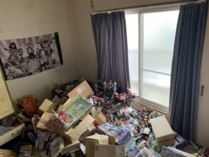 大阪府訳あり物件・ゴミ屋敷の室内