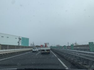 愛知県岡崎市への道中