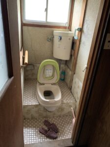 京都府訳あり物件の和様式トイレ