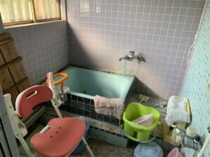福岡県訳あり物件の浴室