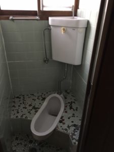 兵庫県の訳あり物件のトイレ