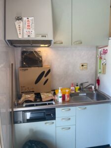 愛知県訳あり物件のキッチン