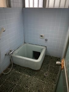 福岡県訳あり物件の浴室