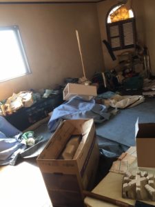 荷物はそのまま　－大阪府ー